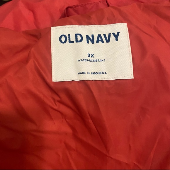 NWOT 3X Old Navy Water Resistant Puffer Coat - Picture 5 of 7